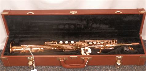 hermes saxophone|Hermes II Soprano Saxophone Gold Finish w/ case and .